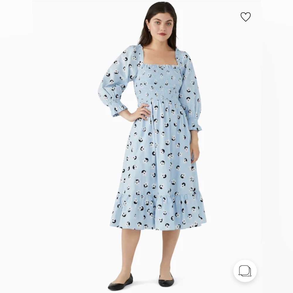 Kate Spade ♠️ Floral Midi Dress